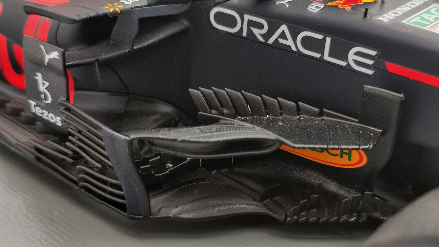 Spark Red Bull Honda RB16b Max Verstappen Winner Abu Dhabi GP 2021 1/18 F1 World Champion 18S609