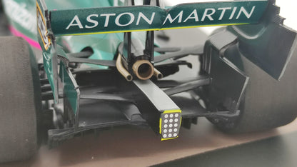 Minichamps Aston Martin AMR21 Sebastian Vettel 2nd Azerbaijan GP 1/18 117210705