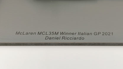 Spark Mclaren MCL35m Daniel Ricciardo Italian GP Winner 2021 1/18 18S602