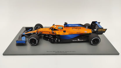 Spark Mclaren MCL35m Daniel Ricciardo Italian GP Winner 2021 1/18 18S602