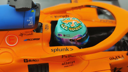 Spark Mclaren MCL35m VELO Daniel Ricciardo Italian GP Winner 2021 1/18 18S602