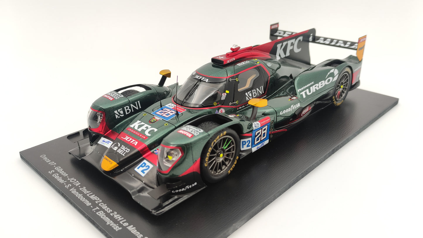 Spark Jota Oreca 07 Gibson Vandoorne/Gelael/Blomqvist Le Mans 2021 1/18 18S708