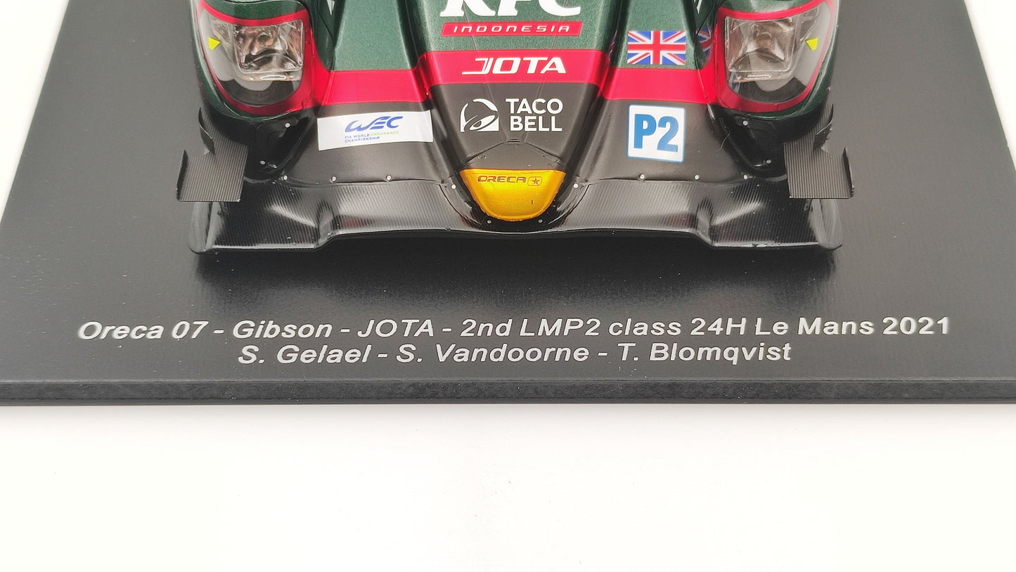 Spark Jota Oreca 07 Gibson Vandoorne/Gelael/Blomqvist Le Mans 2021 1/18 18S708