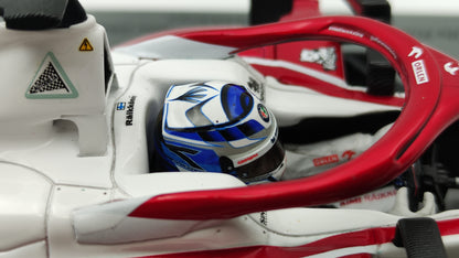 Spark Alfa Romeo C41 Kimi Raikkonen 2021 Abu Dhabi GP last race 1/18 18S607