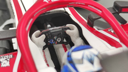 Spark Alfa Romeo C41 Kimi Raikkonen 2021 Abu Dhabi GP last race 1/18 18S607
