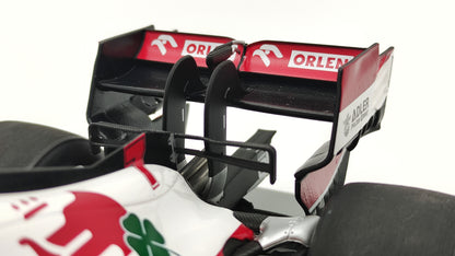 Spark Alfa Romeo C41 Kimi Raikkonen 2021 Abu Dhabi GP last race 1/18 18S607