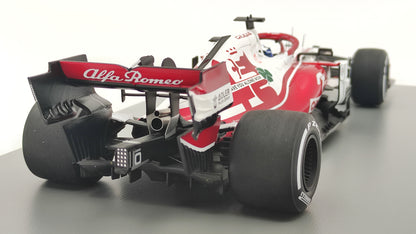 Spark Alfa Romeo C41 Kimi Raikkonen 2021 Abu Dhabi GP last race 1/18 18S607