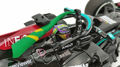 Minichamps AMG Mercedes W12 Lewis Hamilton 2021 Brazilian GP winner 1/18 113212044