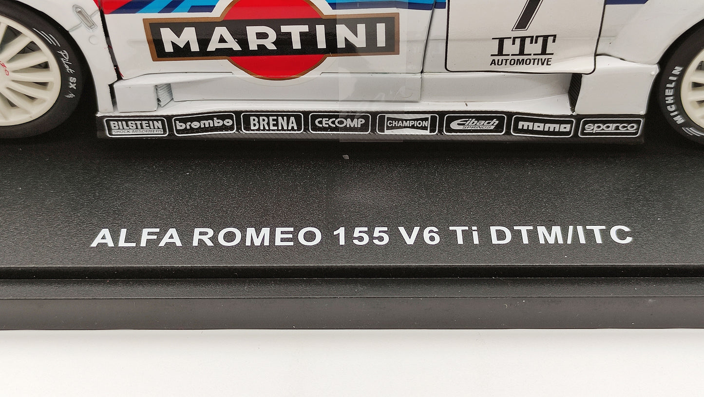 Werk 83 Alfa Romeo 155 V6 TI DTM ITC Alessandro Nannini 1/18 1995