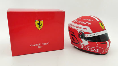 Bell Mini Helmet Charles Leclerc Scuderia Ferrari F1 1/2 2022
