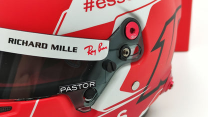 Bell Mini Helmet Charles Leclerc Scuderia Ferrari F1 1/2 2022