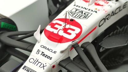 Spark Red Bull Honda RB16b Max Verstappen Turkish GP F1 World Champion 2021 1/12 12S031