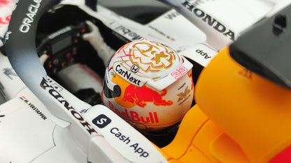 Spark Red Bull Honda RB16b Max Verstappen Turkish GP F1 World Champion 2021 1/12 12S031