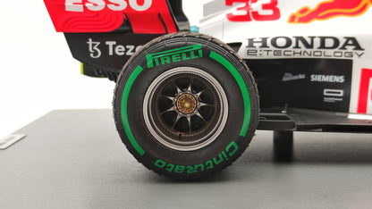 Spark Red Bull Honda RB16b Max Verstappen Turkish GP F1 World Champion 2021 1/12 12S031