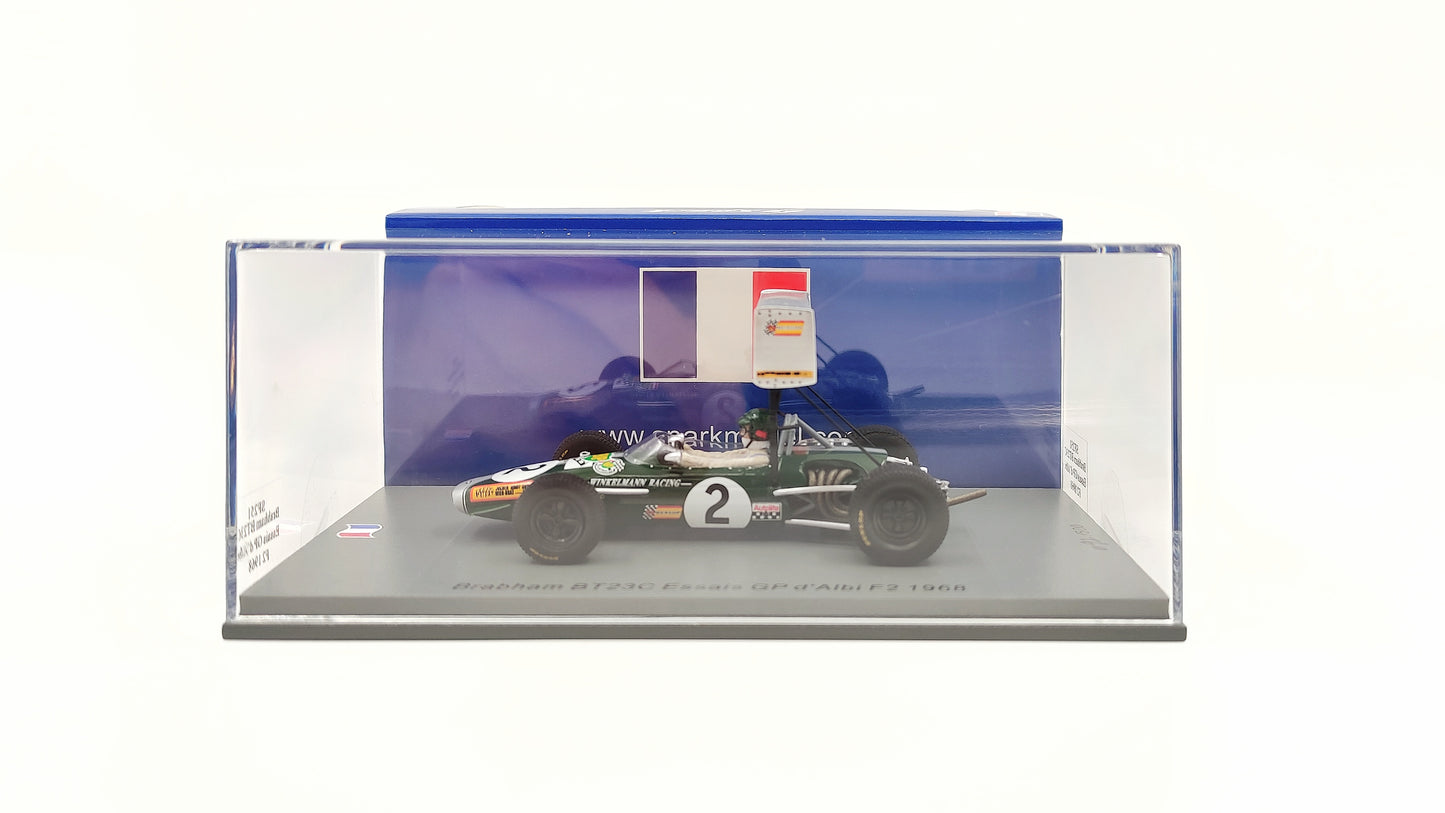 Spark Brabham BMW BT23c Jochen Rindt F2 Albi GP Essais 1/43 SF251