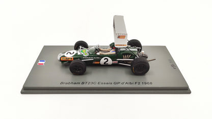 Spark Brabham BMW BT23c Jochen Rindt F2 Albi GP Essais 1/43 SF251