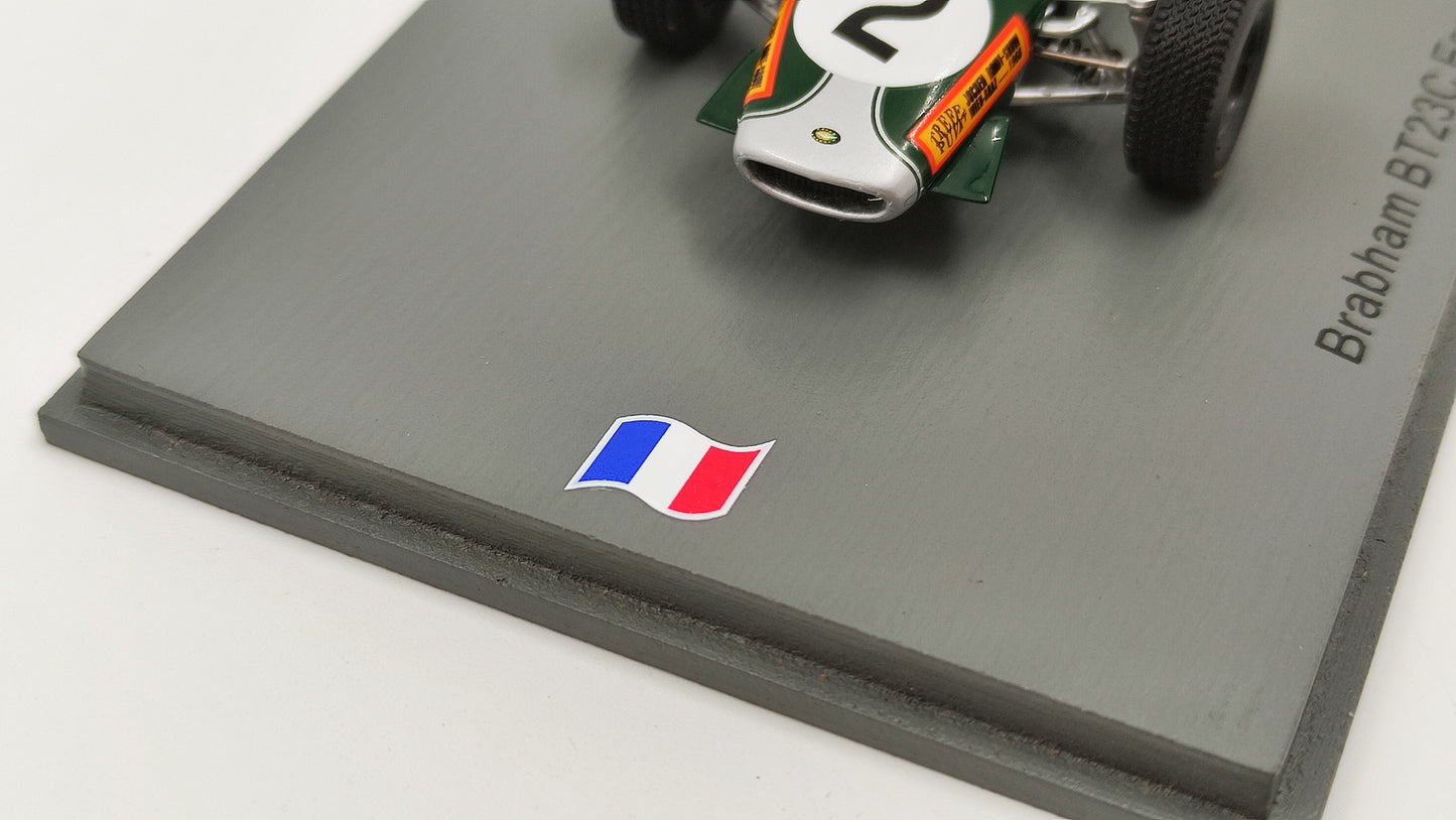 Spark Brabham BMW BT23c Jochen Rindt F2 Albi GP Essais 1/43 SF251