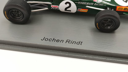 Spark Brabham BMW BT23c Jochen Rindt F2 Albi GP Essais 1/43 SF251