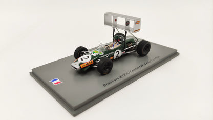 Spark Brabham BMW BT23c Jochen Rindt F2 Albi GP Essais 1/43 SF251