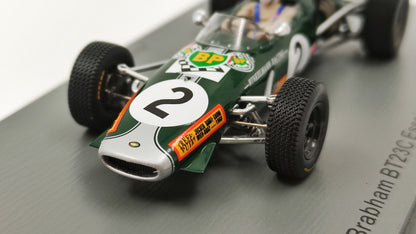 Spark Brabham BMW BT23c Jochen Rindt F2 Albi GP Essais 1/43 SF251