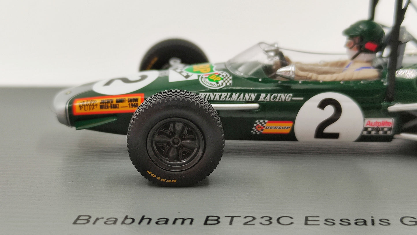 Spark Brabham BMW BT23c Jochen Rindt F2 Albi GP Essais 1/43 SF251