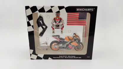 Minichamps Moto GP Honda RC211V Nicky Hayden 2006 World Champion 1/12 Limited Edition 1017 pcs. 122061169