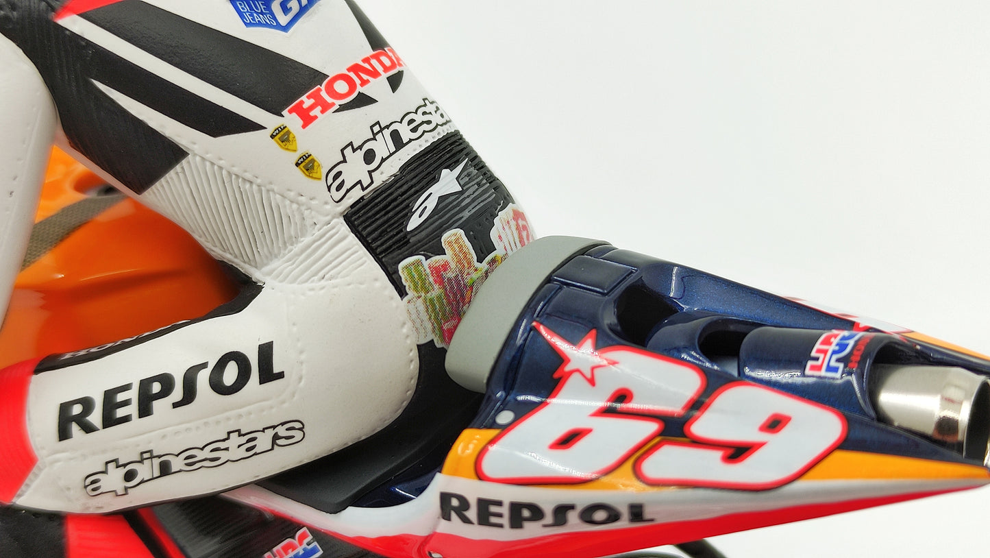 Minichamps Moto GP Honda RC211V Nicky Hayden 2006 World Champion 1/12 Limited Edition 1017 pcs. 122061169