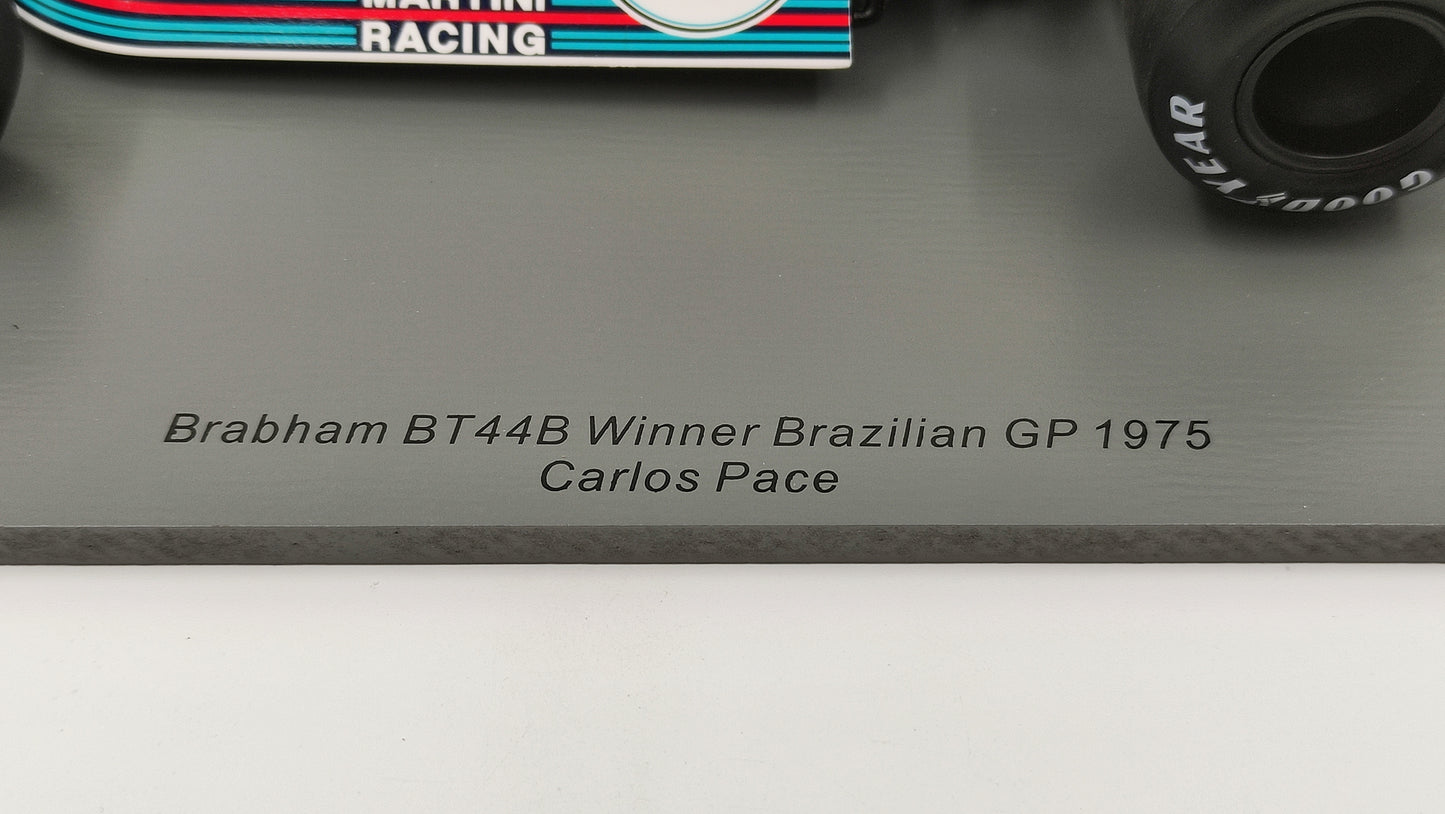 Spark Brabham BT44b Carlos Pace Winner Brazilian GP 1/18 1975 18S540