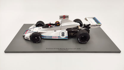 Spark Brabham BT44b Carlos Pace Winner Brazilian GP 1/18 1975 18S540