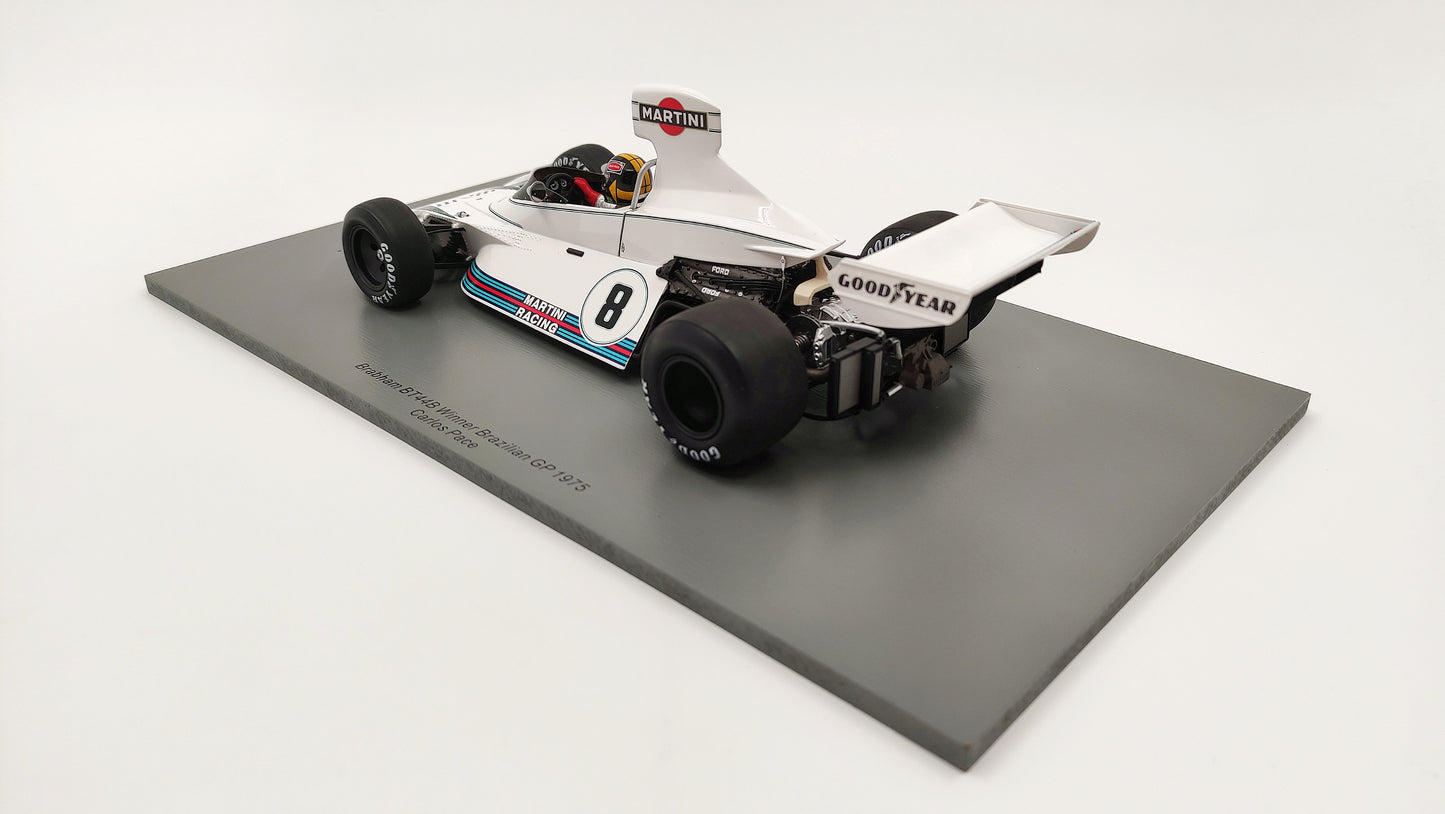 Spark Brabham BT44b Carlos Pace Winner Brazilian GP 1/18 1975 18S540