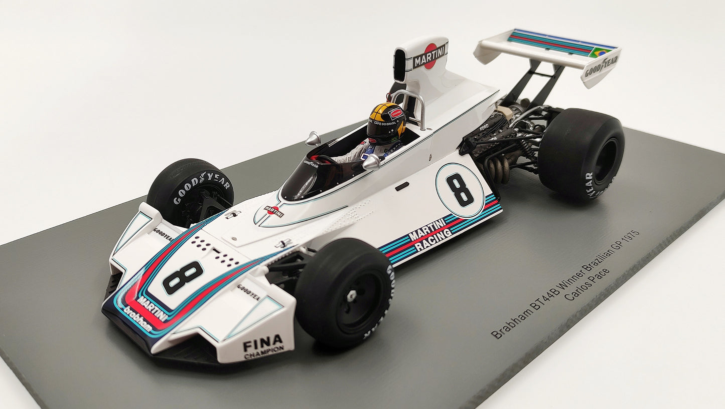 Altaya 1:43 Carlos Pace Brabham BT44B #8 Winner Brazilian GP formula 1 1975  CK39884 model car CK39884
