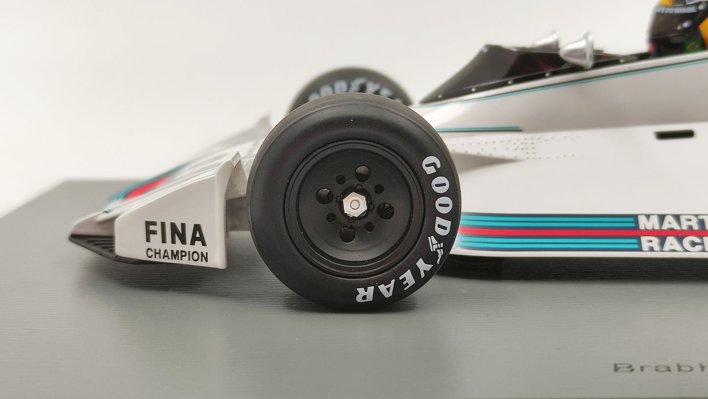 Spark Brabham BT44b Carlos Pace Winner Brazilian GP 1/18 1975 18S540