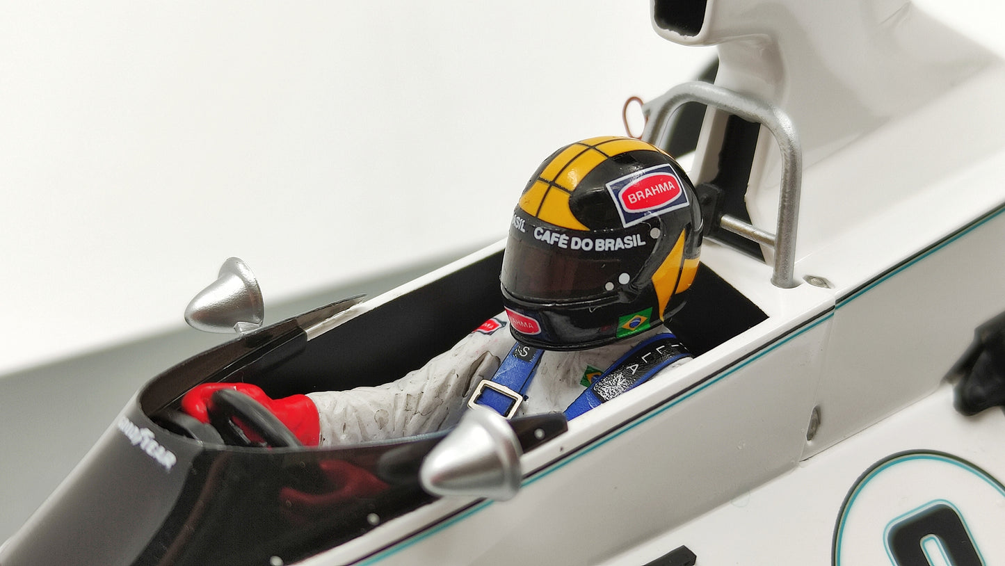 Spark Brabham BT44b Carlos Pace Winner Brazilian GP 1/18 1975 18S540