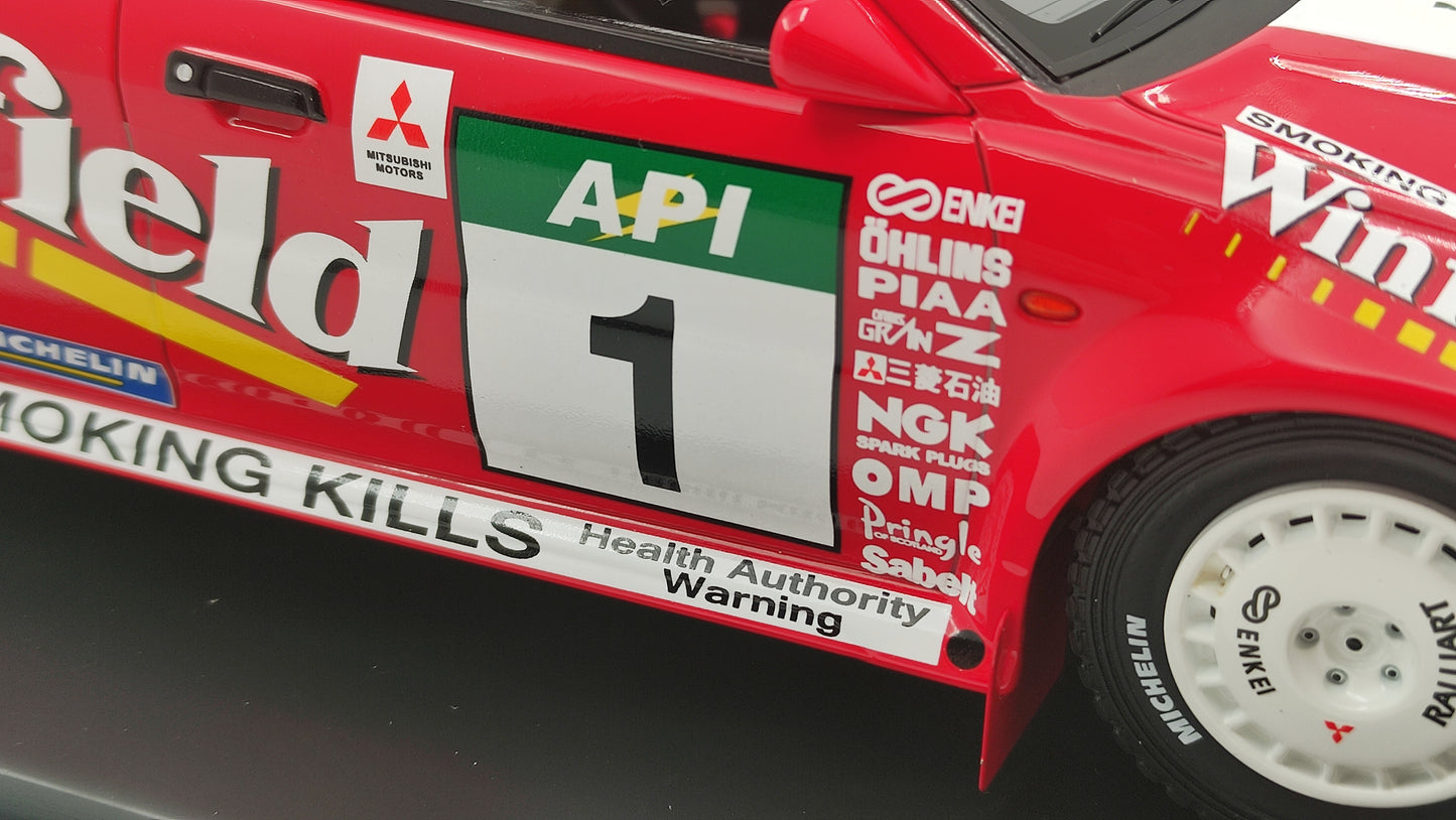 Tarmac Works Mitsubishi Lancer Evo 6 WRC T.Makinen/R.Mannisenmaki Rally Australia Winner 1998 T18-003-TM2