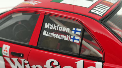 Tarmac Works Mitsubishi Lancer Evo 6 WRC T.Makinen/R.Mannisenmaki Rally Australia Winner 1998 T18-003-TM2