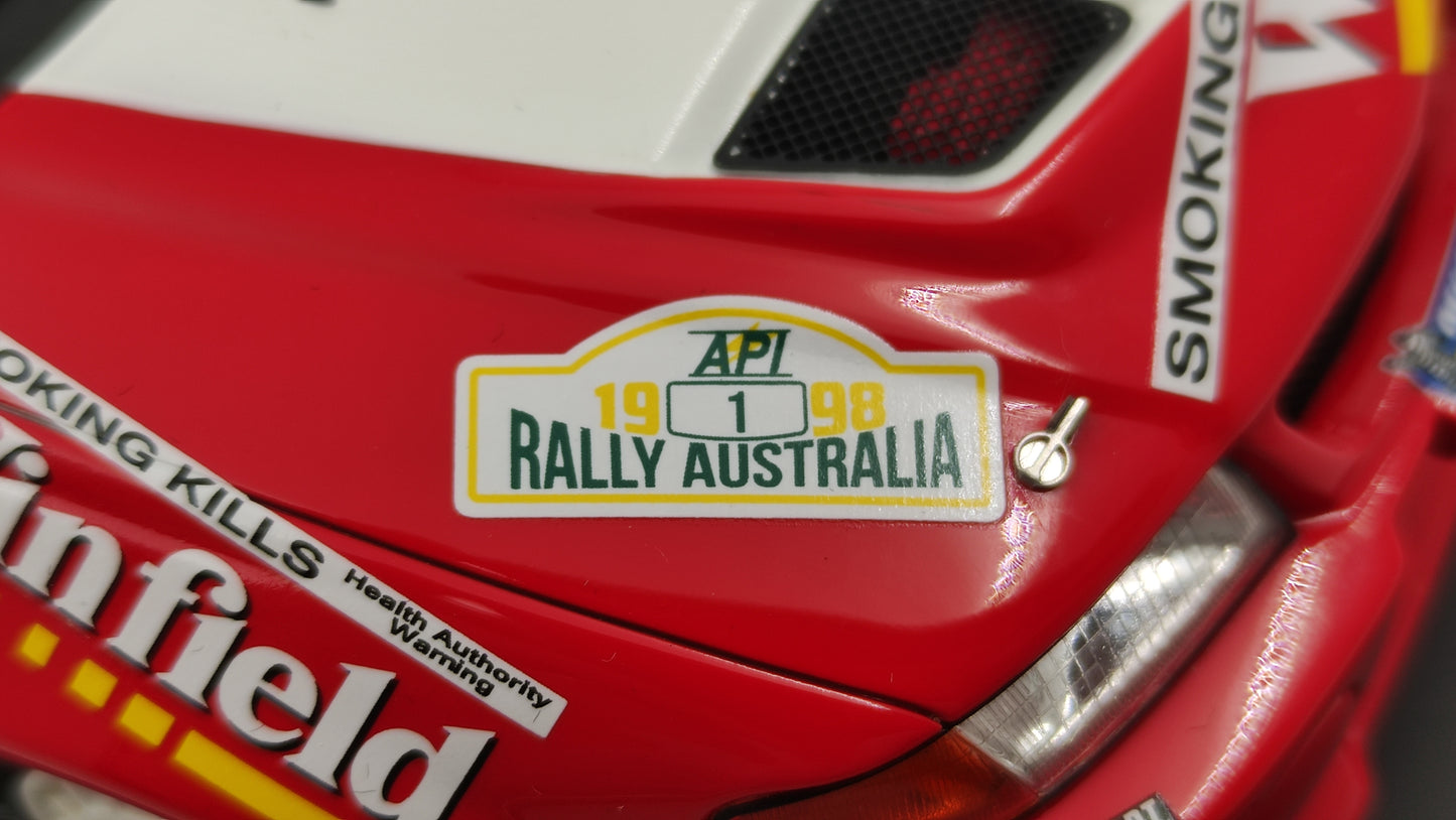 Tarmac Works Mitsubishi Lancer Evo 6 WRC T.Makinen/R.Mannisenmaki Rally Australia Winner 1998 T18-003-TM2