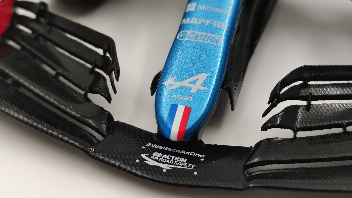 Solido Alpine F1 A521 Renault Esteban Ocon 2021 Hungarian GP Winner 1/18 S1808103