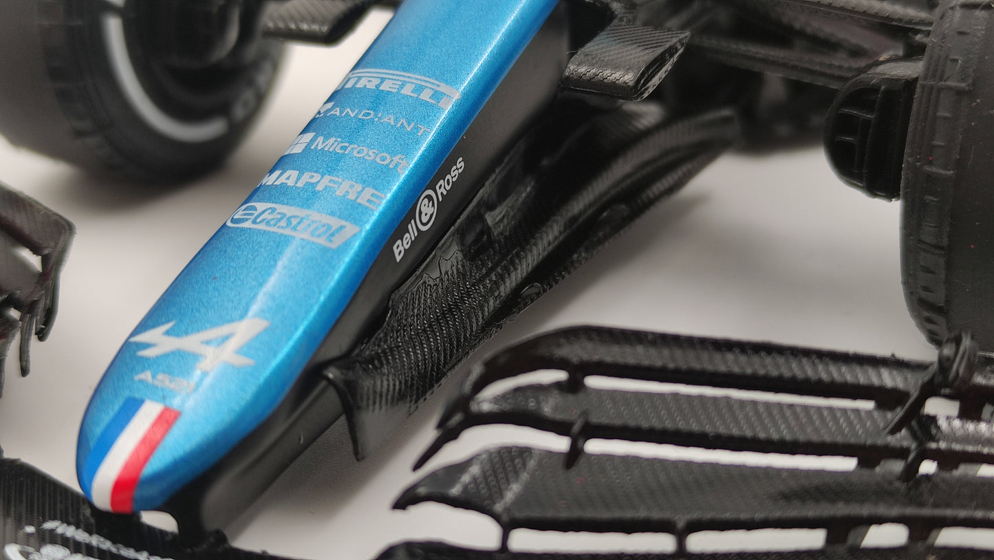 Solido Alpine F1 A521 Renault Esteban Ocon 2021 Hungarian GP Winner 1/18 S1808103