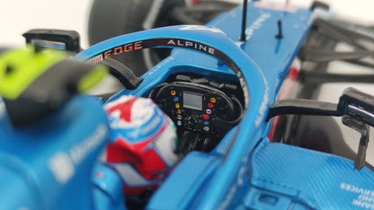 Solido Alpine F1 A521 Renault Esteban Ocon 2021 Hungarian GP Winner 1/18 S1808103