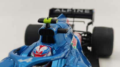 Solido Alpine F1 A521 Renault Esteban Ocon 2021 Hungarian GP Winner 1/18 S1808103