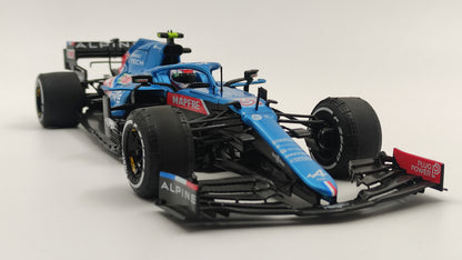 Solido Alpine F1 A521 Renault Esteban Ocon 2021 Hungarian GP Winner 1/18 S1808103