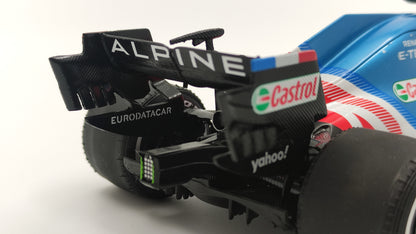 Solido Alpine F1 A521 Renault Esteban Ocon 2021 Hungarian GP Winner 1/18 S1808103
