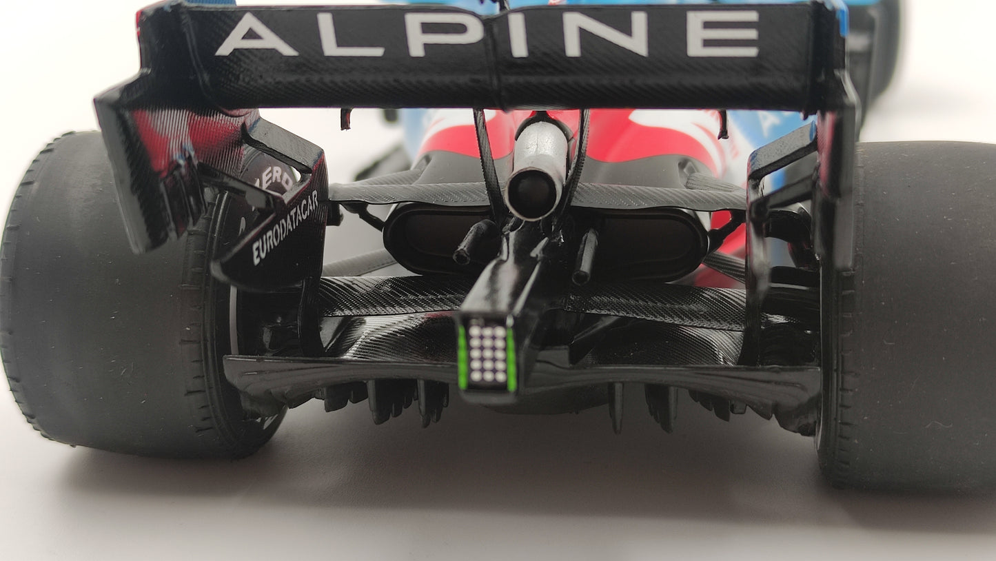 Solido Alpine F1 A521 Renault Esteban Ocon 2021 Hungarian GP Winner 1/18 S1808103