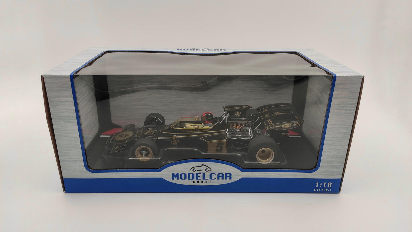 Model Car Group Lotus 72D Emerson Fittipaldi Spanish GP Winner 1972 MCG18610F