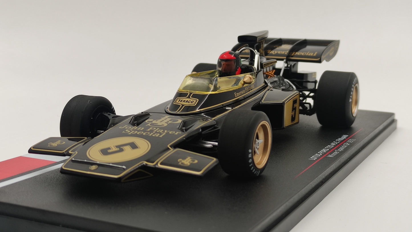 Model Car Group Lotus 72D Emerson Fittipaldi Spanish GP Winner 1972 MCG18610F