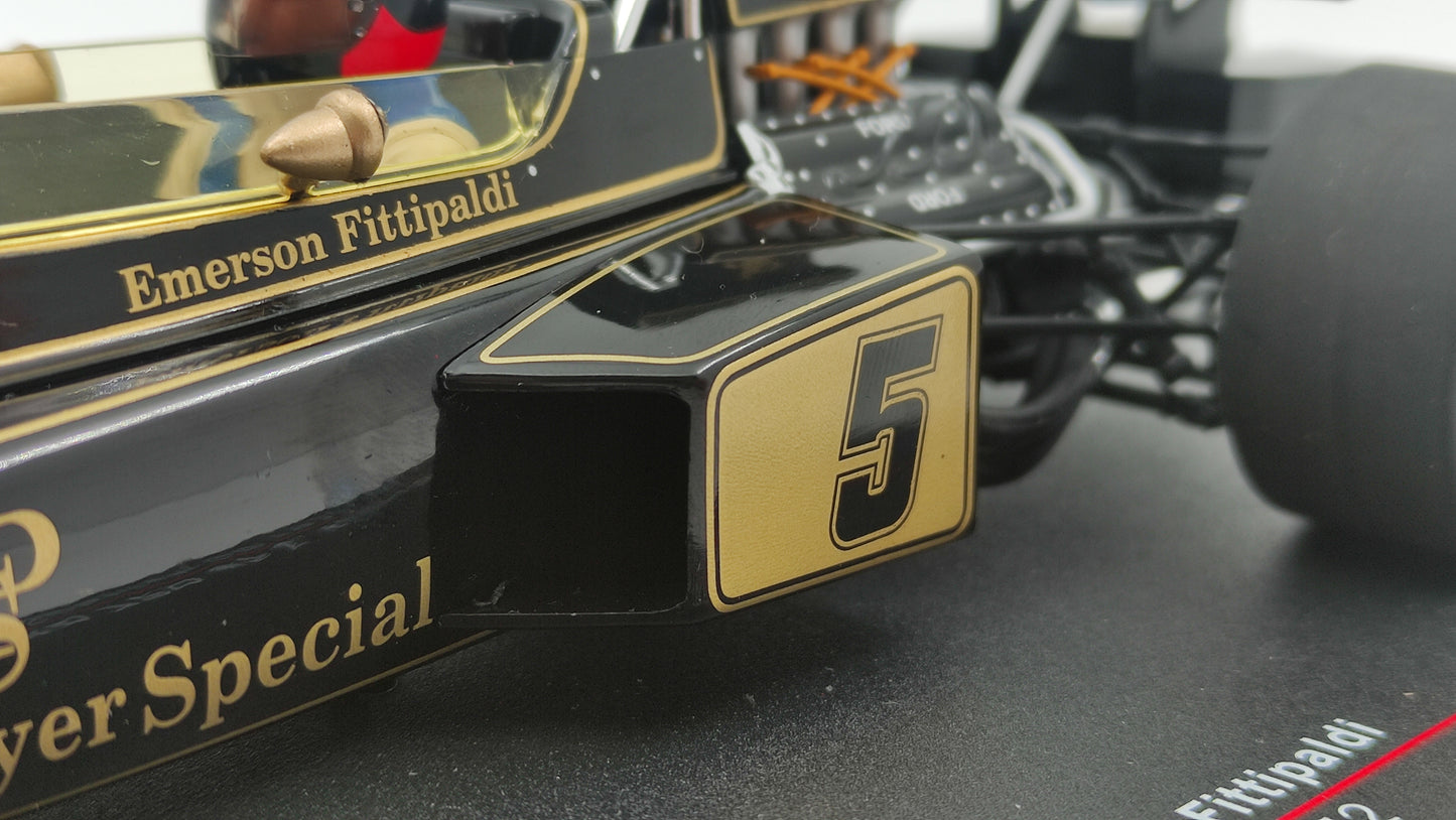 Model Car Group Lotus 72D Emerson Fittipaldi Spanish GP Winner 1972 MCG18610F