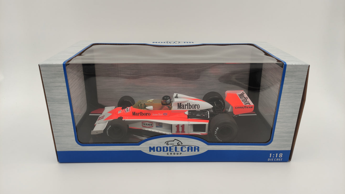 Model Car Group Mclaren M23 James Hunt French GP Winner 1976 MCG18612F