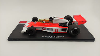 Model Car Group Mclaren M23 James Hunt French GP Winner 1976 MCG18612F