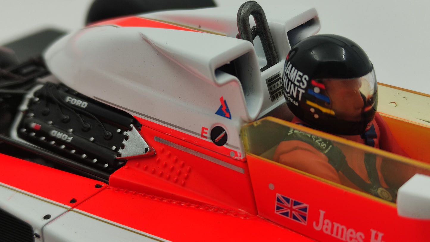 Model Car Group Mclaren M23 James Hunt French GP Winner 1976 MCG18612F