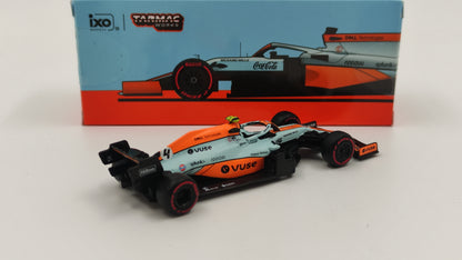 Tarmac Works Mclaren MCL35m Lando Norris 3rd place Monaco GP 2021 TC-T64G-F040LN1